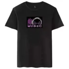 Led shirts sound activated music voice control led party shirts using night club led shirt