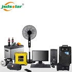 Factory sale solar powered portable power socket for tv and radio