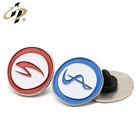 Free design customize zinc alloy metal silver soft enamel round lapel pin custom