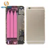 High quality battery cover housing for apple iPhone 6 plus back housing assembly replacement with side buttons assembly