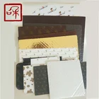 Decorative chocolate cookies paper pad custom logo chocolate cushion pad