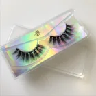 Private label luxury lashes BULK siberian mink fur eyelashes mink with freely Diamond eyelash box