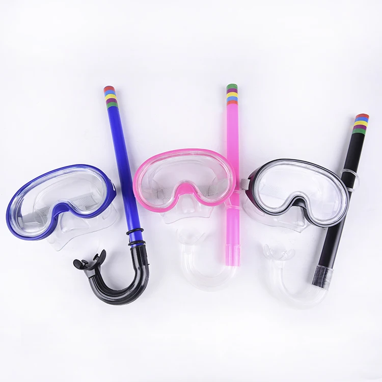 1 المعبرة الغوص نظارات الوقاية للسباحة قناع التنفس أنبوب مجموعة رخيصة الاطفال الغوص قناع غص
