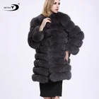 wholesale China Factory Promotional price high quality winter women sex long pile faux fur coat