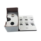 custom full color printed google cardboard vr 3d glasses headset google cardboard v2 customized logo