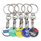 Cheap Custom Metal Token Coins Shopping Cart Trolley Token