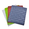 Hot syene luxury non-woven wallpaper PE Foam 3D Wallpapers brick design 3D Wall Sticker foam backed vinyl wallpaper