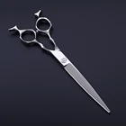 Hot professional japan 440c stainless steel pet scissors pet shears dogs cats grooming cutting scissors MSP602