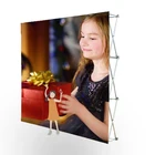 Advertising exhibition pop up wall display portable backdrop stand