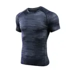 Custom Sportswear Run Wear Sport Mens Workout Gym Fitted Shirts Breathable Quick Dry T Shirt