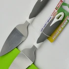 Silicone Handle Stainless Steel Butter Spatular,Pie Server