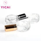 Bottle Glass Glassglassglass Bottle Glass Special Design 10ml Portable Pocket Clear Round Spray Perfume Bottle Glass