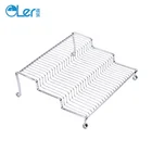 2019 Brand New Multi-Fuctional Wall Mounted Steel Metal Single Tier Spice Jar Rack Storage Self For Home Kitchen