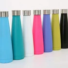 stainless steel double walls wide mouth vacuum insulated sports Water Bottle