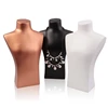 Factory Wholesale High Quality Mannequin Head With Shoulders Jewelry Display Necklace Holder Stand