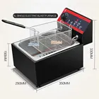 Electric Used Deep Fryer 6l Deep Fryer Temperature Sensor On Sale