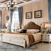 popular design bedroom furniture suits that is used solid wood and MDF board to finished for the family furniture