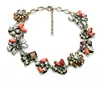 xl00854 Free Shipping Colorful Statement Chunky Necklace Wholesale Fashion Women Jewelry