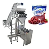 Zip Lock Automatic Cranberry Snack Dried Fruit Multi Heads Weigher Packing Machine