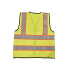 High Quality Flashing Lamp Traffic Warning Led Reflective Safety Clothes Vests Customised