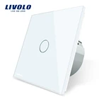 Livolo VL- C701-11 EU Standard 1 Gang 1 Way Touch Screen Smart Wall Automation Switch