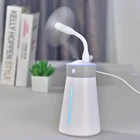 Mini Portable Scent Usb Car Ultrasonic Fan Purifier Humidifier