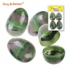 High quality candy toys camouflage plastic egg toy for sale