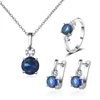 Wedding Jewellry 925 Sterling Silver Ladies Sets For Women