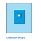 Non Woven Fabric EO Sterilization Medical Extremity Drape