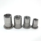 Customized OEM Stainless Steel Full Hex Body M8 Zinc Plated Knurled Nut Rivet M2.5 Countersunk Head Nuts