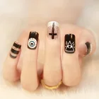 Nail Sticker 2019 Nontoxic Jewelry Nail Water Transfer Sticker Korea 3d Nail Art Sticker For Woman