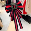 korean style fabric bow tie for womens neck tie wholesale brooches