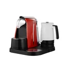 cino commercial espresso capsule coffee machine with milk frother