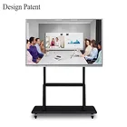 Education 86 inch all in one touch smart board PC LCD screen monitors touch computer for school teaching