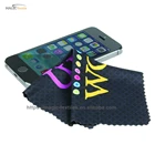 Custom microfiber mobile phone computer screen wipes cleaning cloth for call phone