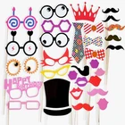 Hot wholesale party decoration adult felt Photo Booth Props Wedding