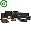 High quality 3 star hotel supplies room leather accessories leather amenities set