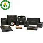 High quality 5 star hotel supplies room leather accessories leather amenities set