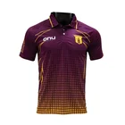 PURE Professional manufacturer of custom polyester sublimation design your logo slim fit blank polo shirts men women
