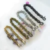 MeeTee AP261 25cm Metal Straps Chain with Lobster Buckle DIY Bags Clasp Frame Handbags Handle Part
