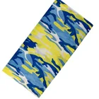 Custom Logo Multi Gele Head Tie Seamless Neck Warmer Bandana Scarf