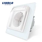 Outlet Waterproof Light Switch Cover Electrical Wall Socket Outlet With 3 Pin