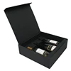 5% discount customized paper carton gift box for 2 wine bottle