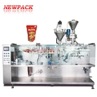 automatic powder milk tea top spout pouch Horizontal filling sealing packing machine