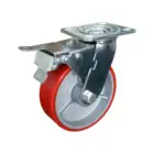 Heavy Duty Cast Iron Castor Swivel Caster Trolley Wheels