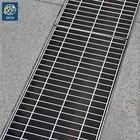 low factory price galvanized drainage grates/ outdoor drain cover/ concrete channel steel grating