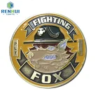 High Quality Custom Metal Challenge Souvenir Coin With Gold Plating Coin