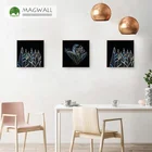 Magwall magnetic Picture Frames Holds Display magnetic photo frame fridge magnet
