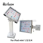 Alloy Mini Ipad Security Display Stand Wall Desk Mount Case Tablet Housing Holder With Keys Anti Theft For Ipad Mini 1 2 3 4