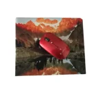 Customized Printing Eco-friendly Carpet Mousepad Neoprene Carpet Rug Mouse Pad with Tasell